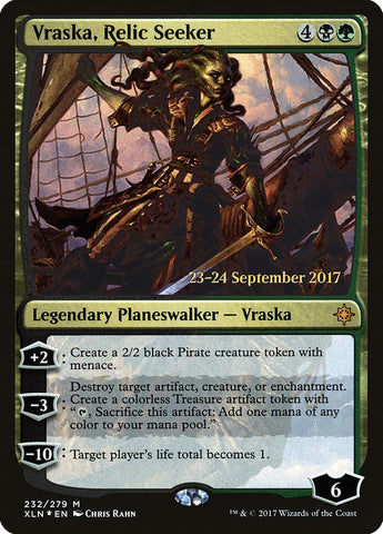 Vraska, Relic Seeker [Ixalan Prerelease Promos]