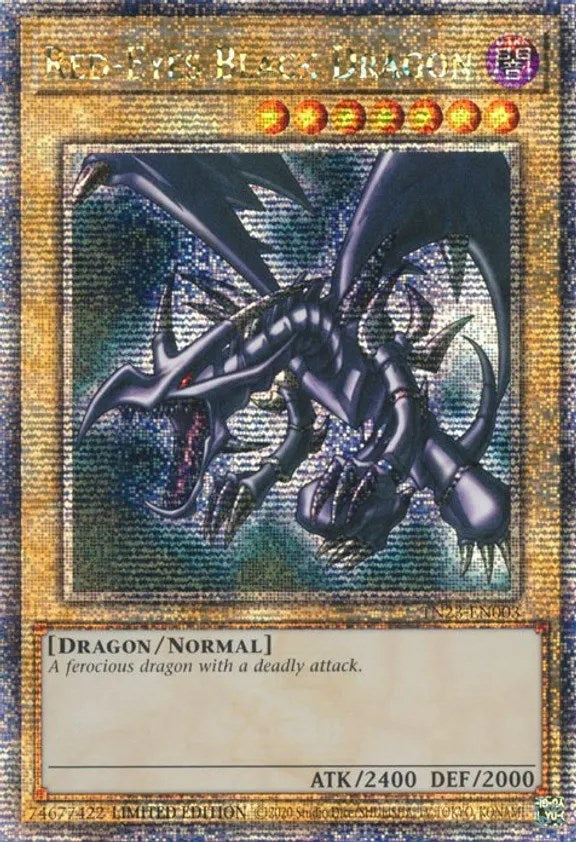 Yugioh popular Red-Eyes Black Dragon