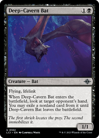 Deep-Cavern Bat [The Lost Caverns of Ixalan]
