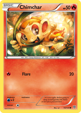 Chimchar (15/135) [Black & White: Plasma Storm]