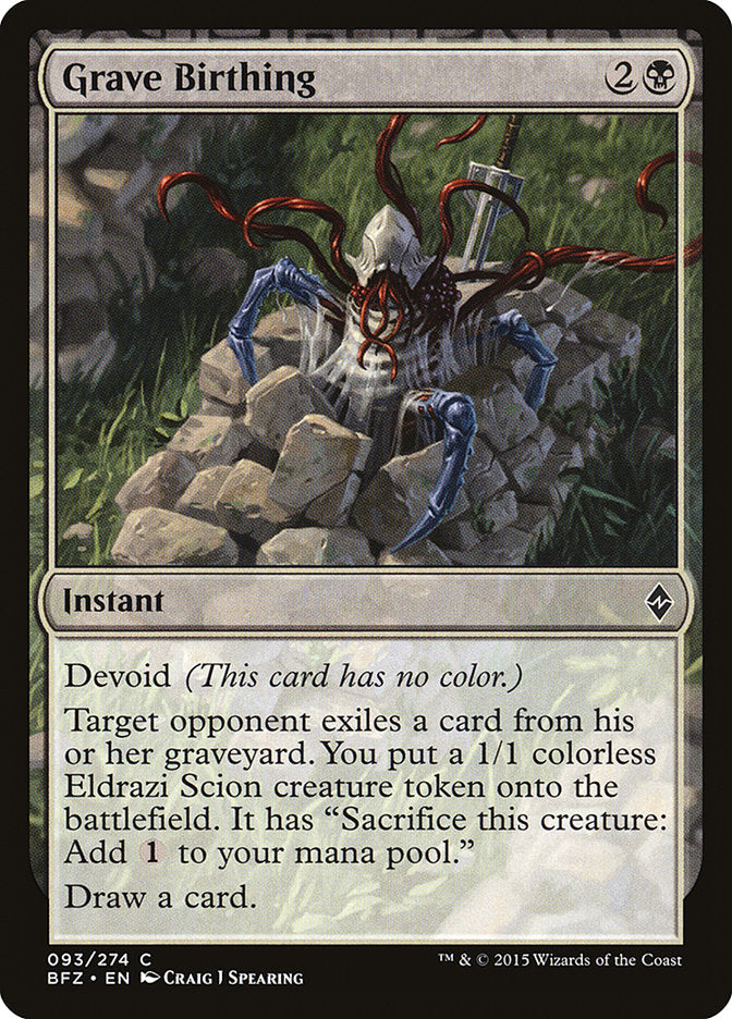 Grave Birthing [Battle for Zendikar]