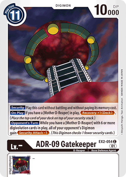 ADR-09 Gatekeeper [EX2-054] [Digital Hazard]