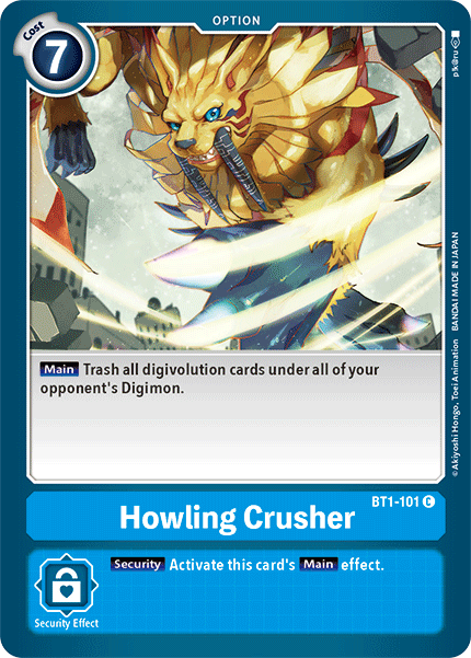 Howling Crusher [BT1-101] [Release Special Booster Ver.1.5]
