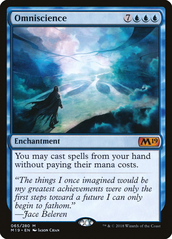 Omniscience [Core Set 2019]