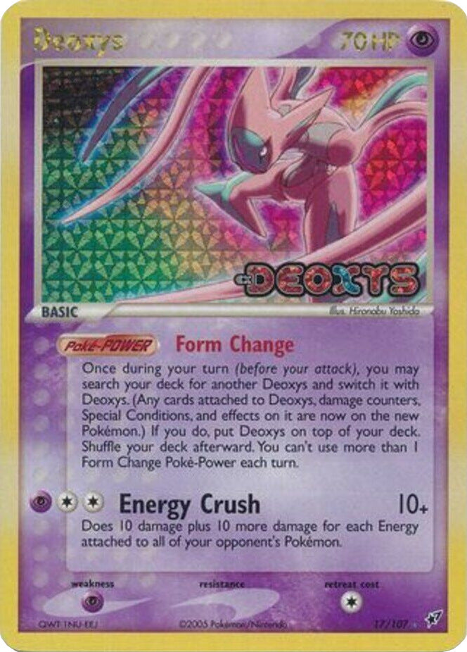 Deoxys - PokemonCard