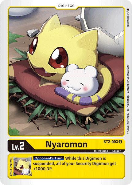 Nyaromon [BT2-003] [Release Special Booster Ver.1.5]