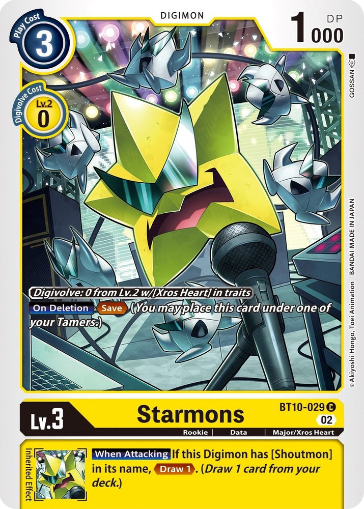 Starmons [BT10-029] [Xros Encounter]