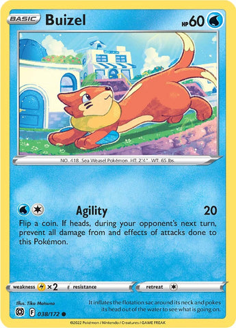 Buizel (038/172) [Sword & Shield: Brilliant Stars]