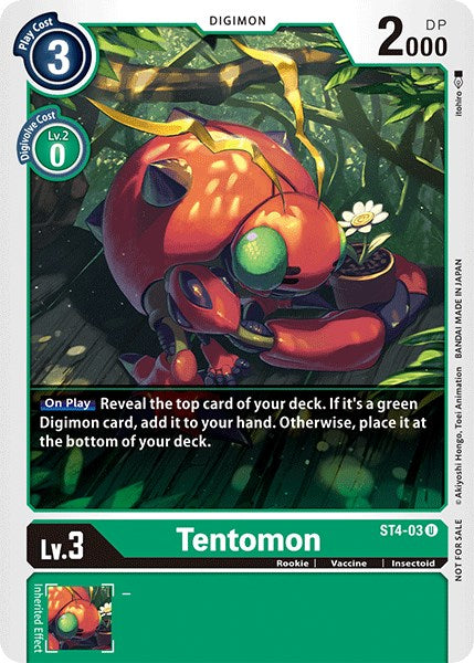 Tentomon [ST4-03] (Official Tournament Pack Vol.3) [Starter Deck: Giga Green Promos]