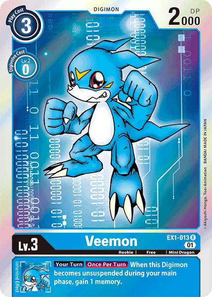 Veemon [EX1-013] [Classic Collection]