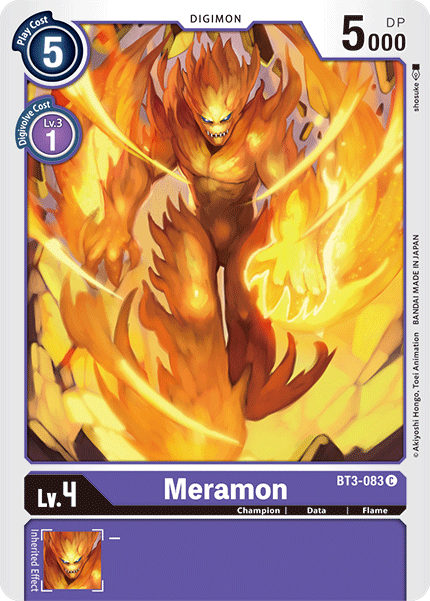 Meramon [BT3-083] [Release Special Booster Ver.1.5]