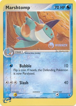 Marshtomp (011) (Jumbo Card) [Nintendo: Black Star Promos]