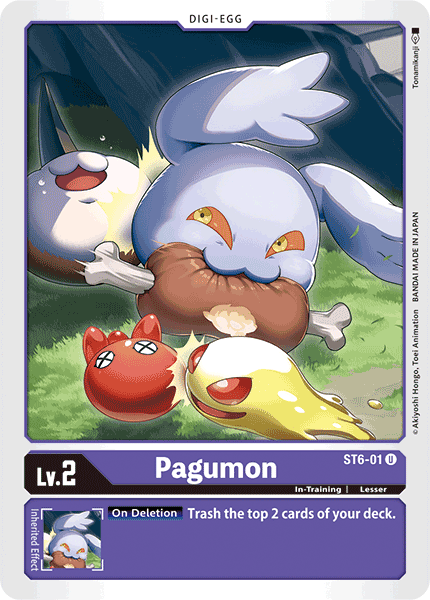 Pagumon [ST6-01] [Starter Deck: Venomous Violet]