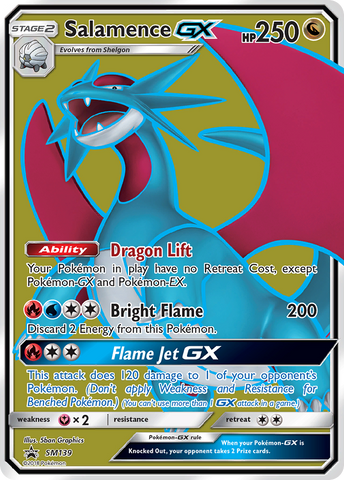 Salamence GX (SM139) [Sun & Moon: Black Star Promos]