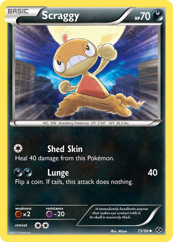 Scraggy (73/99) [Black & White: Next Destinies]