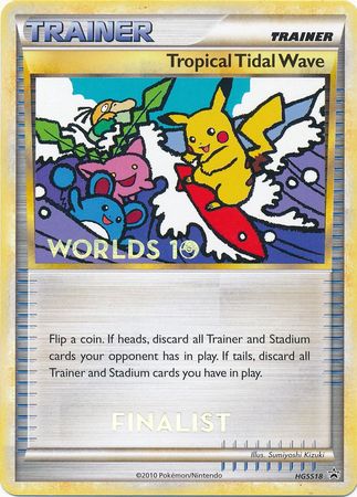 Tropical Tidal Wave (HGSS18) (Finalist) [HeartGold & SoulSilver: Black Star Promos]