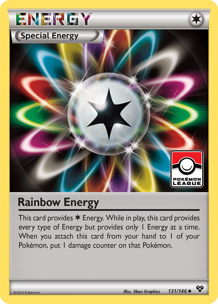Rainbow Energy 131 146 XY Base Set