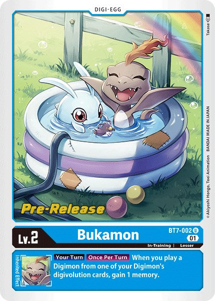 Bukamon [BT7-002] [Next Adventure Pre-Release Cards]