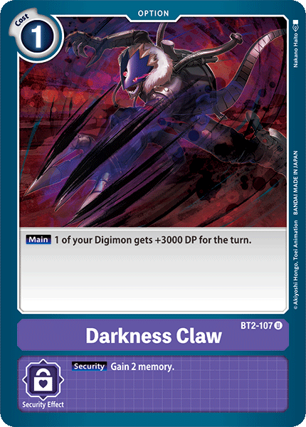 Darkness Claw [BT2-107] [Release Special Booster Ver.1.0]