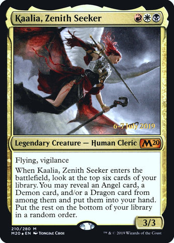 Kaalia, Zenith Seeker [Core Set 2020 Prerelease Promos]