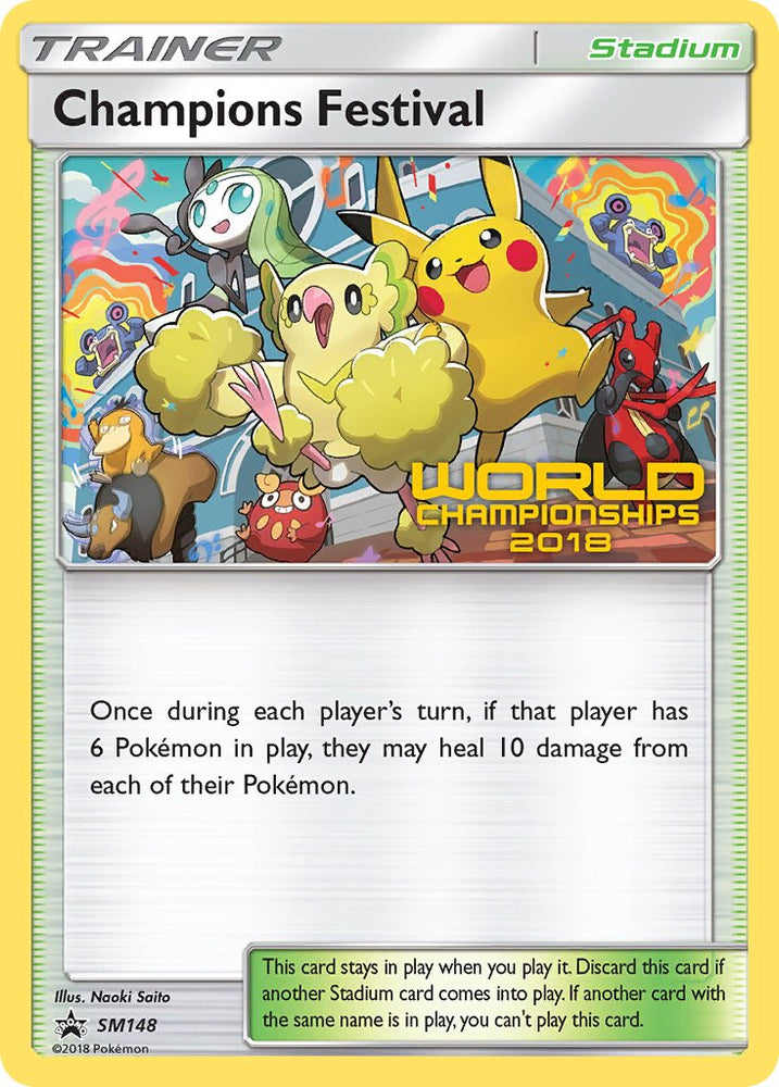 Champions Festival (SM148) (2018 Top Finalist) [Sun & Moon: Black Star Promos]