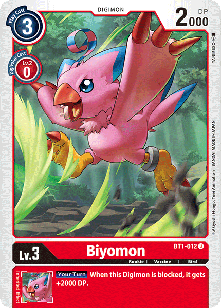 Biyomon [BT1-012] [Release Special Booster Ver.1.0]