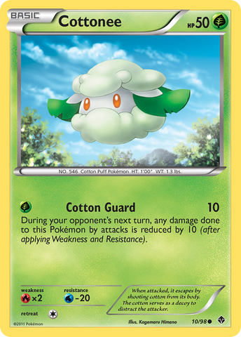 Cottonee (10/98) [Black & White: Emerging Powers]